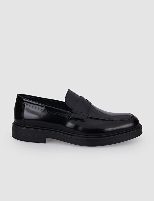 Cabani Ayakkabı Siyah Erkek Deri Loafer 124768R - Görsel 3