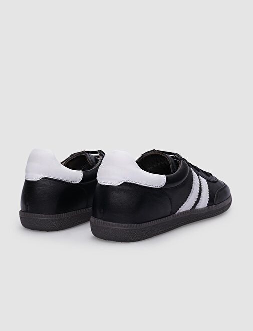 Cabani Ayakkabı Pembe-Beyaz Kadın Süet Sneaker 118933 - Görsel 4