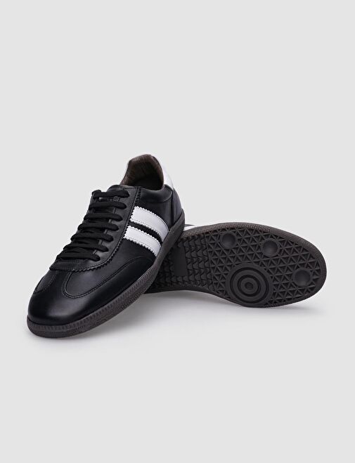 Cabani Ayakkabı Pembe-Beyaz Kadın Süet Sneaker 118933 - Görsel 5