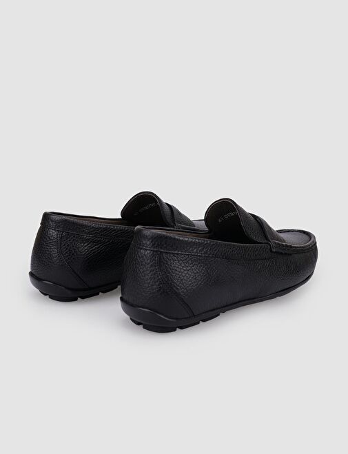 Cabani Ayakkabı Siyah Erkek Deri Loafer 125861 - Görsel 4