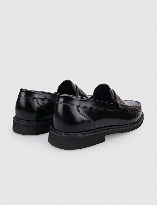 Cabani Ayakkabı Siyah Erkek Deri Günlük Ayakkabı 125888R - Görsel 4