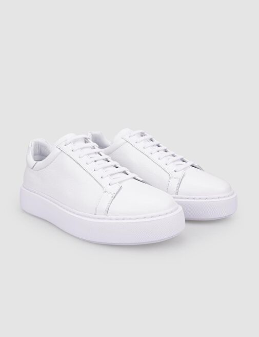 Cabani Ayakkabı Kahverengi Erkek Deri Sneaker 125417 - Görsel 3