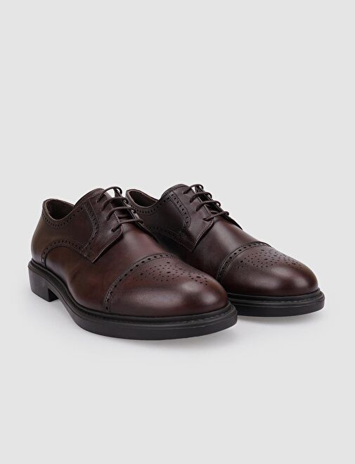 Cabani Ayakkabı Siyah Erkek Deri Günlük Ayakkabı 125891 - Görsel 3