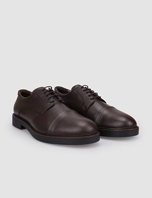 Cabani Ayakkabı Siyah Erkek Deri Günlük Ayakkabı 100666 - Görsel 3