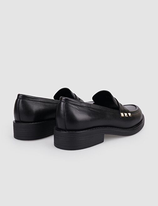 Cabani Ayakkabı Kahverengi Kadın Deri Loafer 125976_bynr1 - Görsel 4