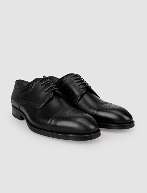 Cabani Ayakkabı Kahverengi Erkek Deri Klasik Ayakkabı 125997 - Görsel 3