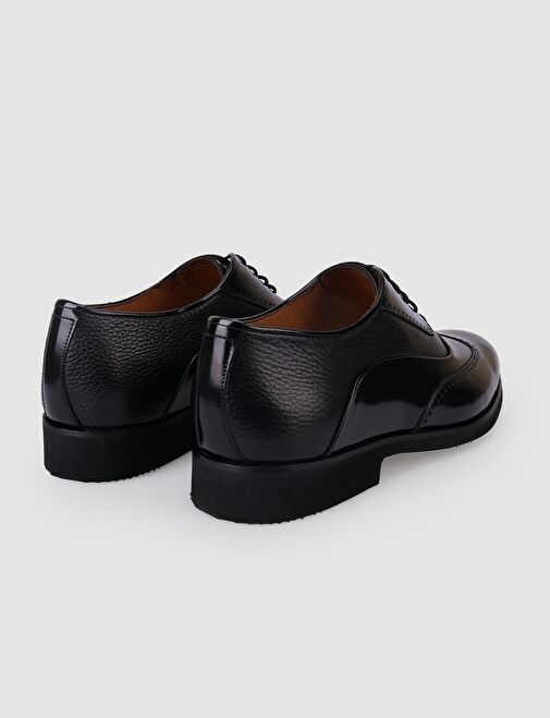 Cabani Ayakkabı Siyah Erkek Deri Klasik Ayakkabı 126002 - Görsel 4