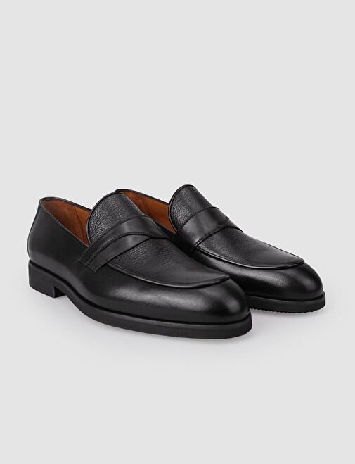 Cabani Ayakkabı Siyah Erkek Deri Klasik Ayakkabı 126005 - Görsel 3