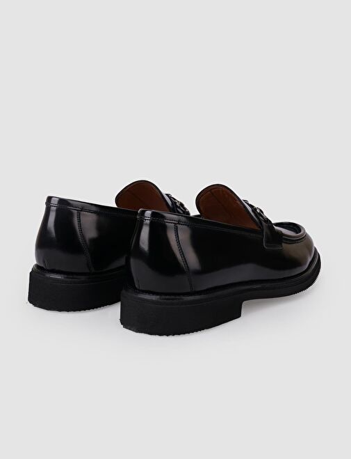 Cabani Ayakkabı Siyah Erkek Deri Klasik Ayakkabı 126006 - Görsel 4