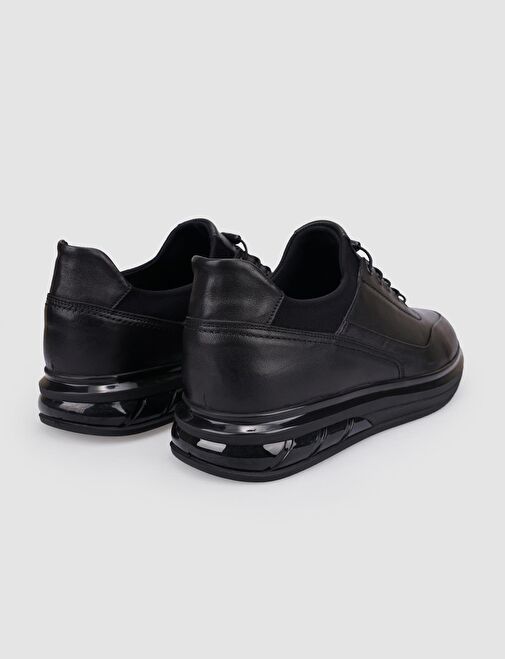 Cabani Ayakkabı Siyah Erkek Deri Günlük Ayakkabı 126073 - Görsel 4