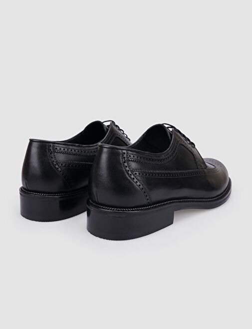 Cabani Ayakkabı Siyah Erkek Deri Klasik Ayakkabı 126082 - Görsel 4