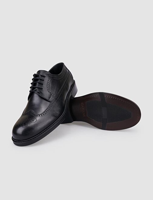 Cabani Ayakkabı Siyah Erkek Deri Klasik Ayakkabı 126082 - Görsel 5