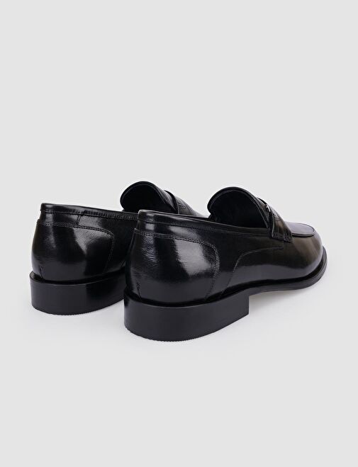 Cabani Ayakkabı Siyah Erkek Deri Klasik Ayakkabı 126085 - Görsel 4