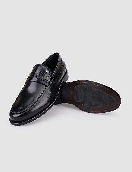 Cabani Ayakkabı Siyah Erkek Deri Klasik Ayakkabı 126085 - Görsel 5