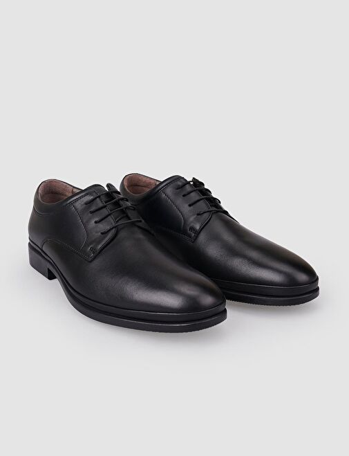 Cabani Ayakkabı Siyah Erkek Deri Klasik Ayakkabı 126103 - Görsel 3