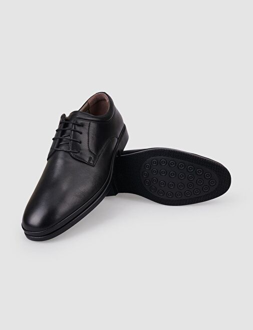 Cabani Ayakkabı Siyah Erkek Deri Klasik Ayakkabı 126103 - Görsel 5