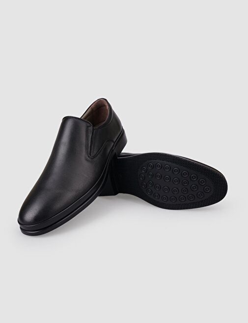 Cabani Ayakkabı Siyah Erkek Deri Günlük Ayakkabı 126104 - Görsel 5