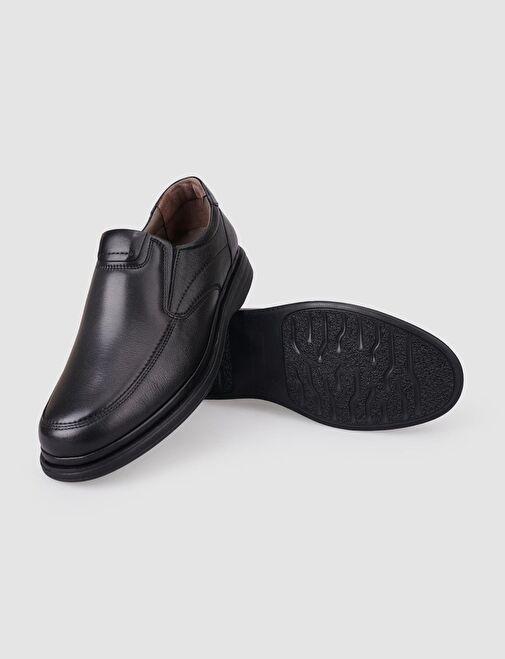 Cabani Ayakkabı Siyah Erkek Deri Günlük Ayakkabı 126105 - Görsel 5
