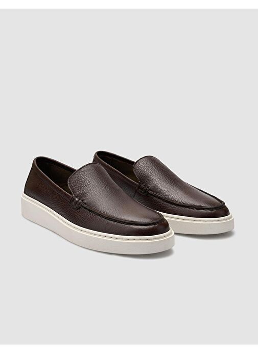 Cabani Ayakkabı Lacivert Erkek Deri Loafer 126060 - Görsel 3