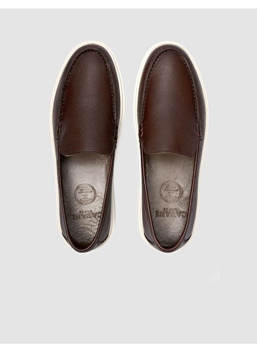 Cabani Ayakkabı Lacivert Erkek Deri Loafer 126060 - Görsel 5