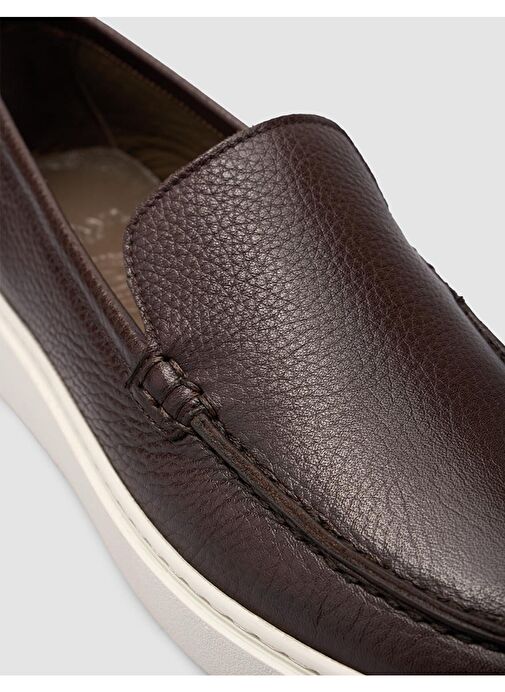 Cabani Ayakkabı Lacivert Erkek Deri Loafer 126060 - Görsel 7