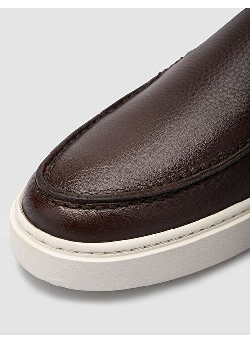 Cabani Ayakkabı Lacivert Erkek Deri Loafer 126060 - Görsel 8