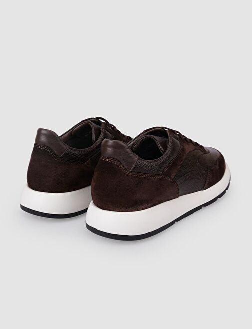 Cabani Ayakkabı Kahverengi Erkek Sneaker 126784 - Görsel 4