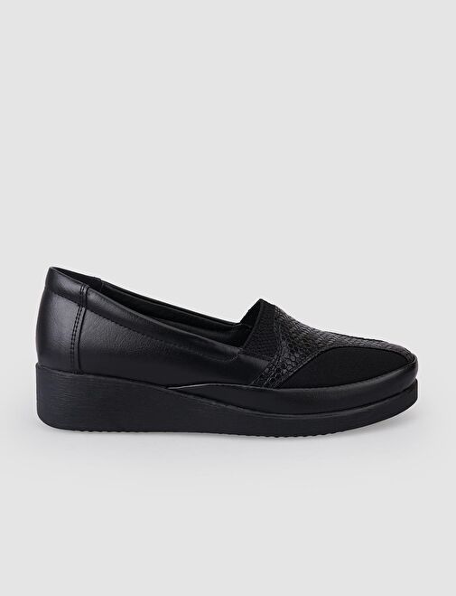 Cabani Ayakkabı Siyah Kadın Vegan Günlük Ayakkabı 126791 - Görsel 2