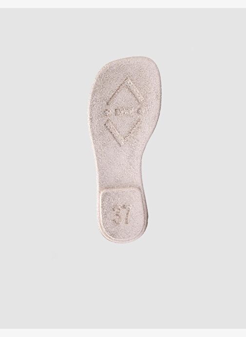 %100 Hakiki Deri Pembe Kadın Terlik - Görsel 9