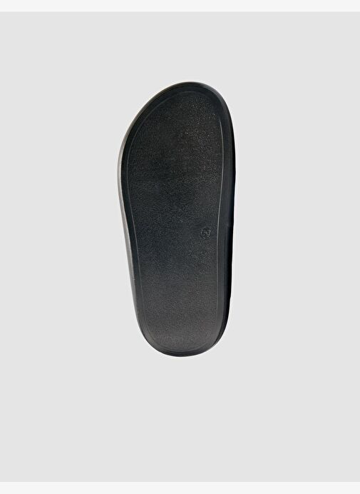 %100 Hakiki Deri Siyah Kadın Terlik - Görsel 9