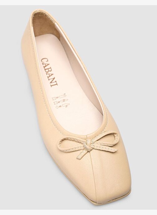 %100 Hakiki Deri Vizon Kadın Babet - Görsel 7