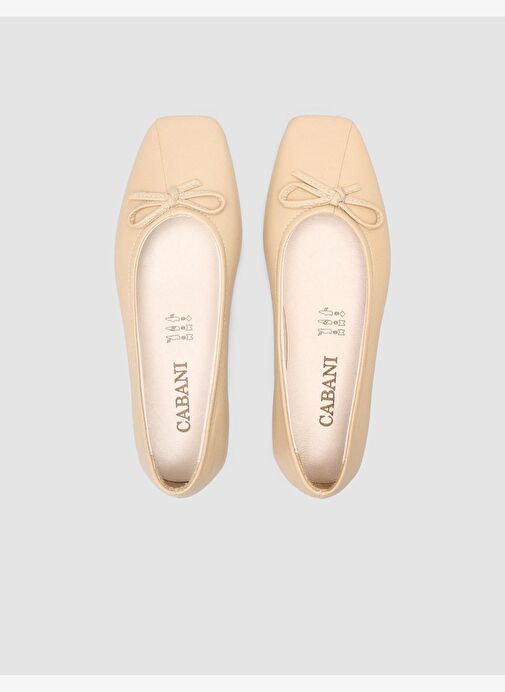 %100 Hakiki Deri Vizon Kadın Babet - Görsel 5