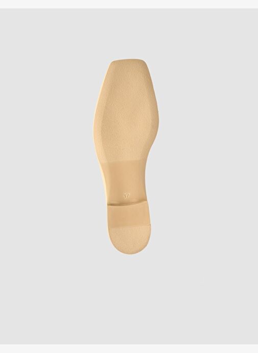 %100 Hakiki Deri Vizon Kadın Loafer - Görsel 9