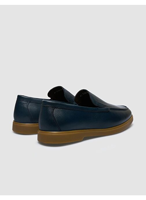 Cabani Ayakkabı Lacivert Erkek Deri Loafer 126939 - Görsel 4