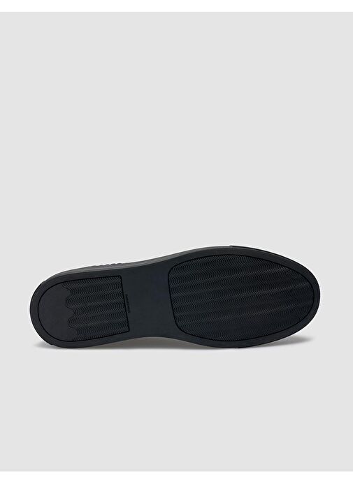 %100 Hakiki Deri Lacivert Kroko Erkek Spor Ayakkabı - Görsel 6