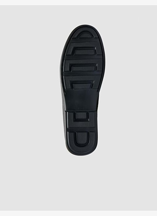 %100 Hakiki Deri Siyah Toka Detaylı Erkek Loafer - Görsel 9