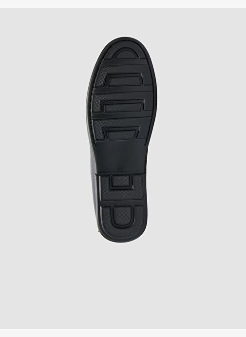 %100 Hakiki Deri Lacivert Toka Detaylı Erkek Loafer - Görsel 9