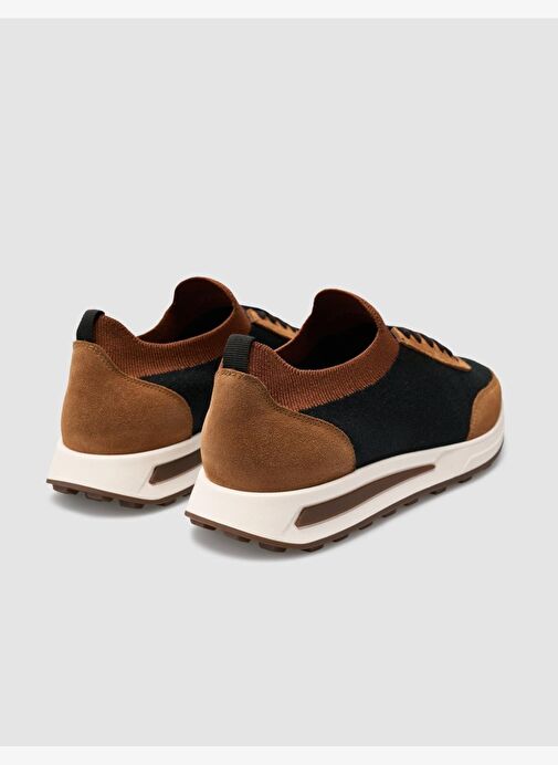 Triko Turuncu Bağcıklı Erkek Spor Ayakkabı - Görsel 4