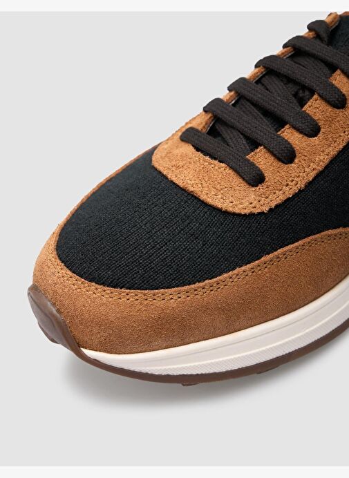 Triko Turuncu Bağcıklı Erkek Spor Ayakkabı - Görsel 8