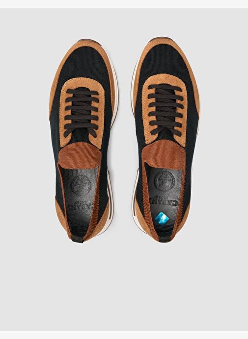 Triko Turuncu Bağcıklı Erkek Spor Ayakkabı - Görsel 5