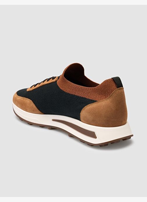 Triko Turuncu Bağcıklı Erkek Spor Ayakkabı - Görsel 6