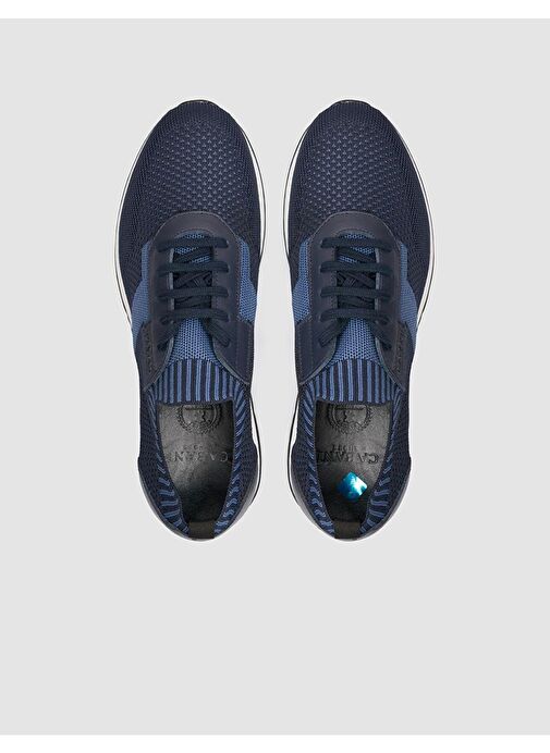Triko Lacivert Erkek Spor Ayakkabı - Görsel 5