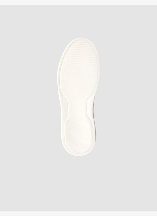 %100 Hakiki Deri Siyah Erkek Sneaker - Görsel 9