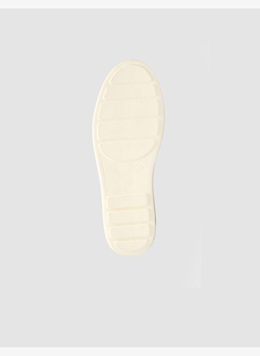 %100 Hakiki Deri Siyah Kadın Loafer - Görsel 9