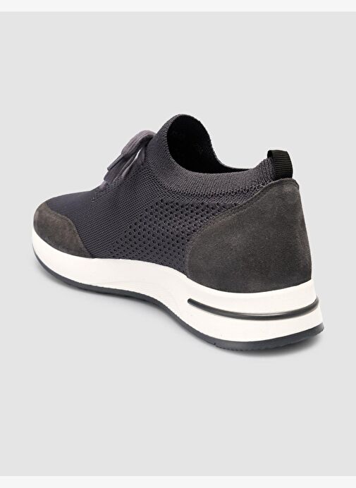 Triko Gri Bağcıklı Erkek Spor Ayakkabı - Görsel 6