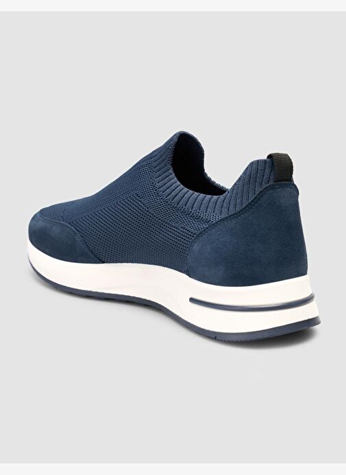 Triko Mavi Erkek Spor Ayakkabı - Görsel 6