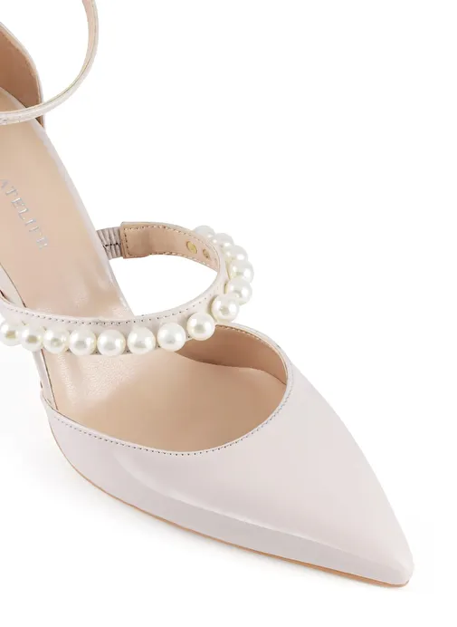 Cruella İnci Detaylı Topuklu Ayakkabı - Görsel 3