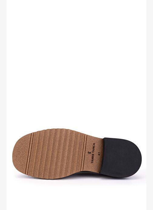 Tamer Tanca Erkek Hakiki Deri Kahverengi Klasik Ayakkabı - Görsel 4
