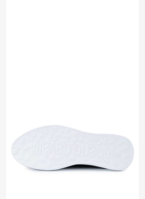 Roberto Cavalli Erkek Hakiki Deri Siyah Sneakers & Spor Ayakkabı - Görsel 6