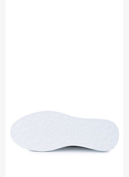 Roberto Cavalli Erkek Hakiki Deri Beyaz Sneakers & Spor Ayakkabı - Görsel 6